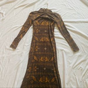 Novella Royale Gypsy Maxi Open Back Dress / Spell Design, boho, gypsy